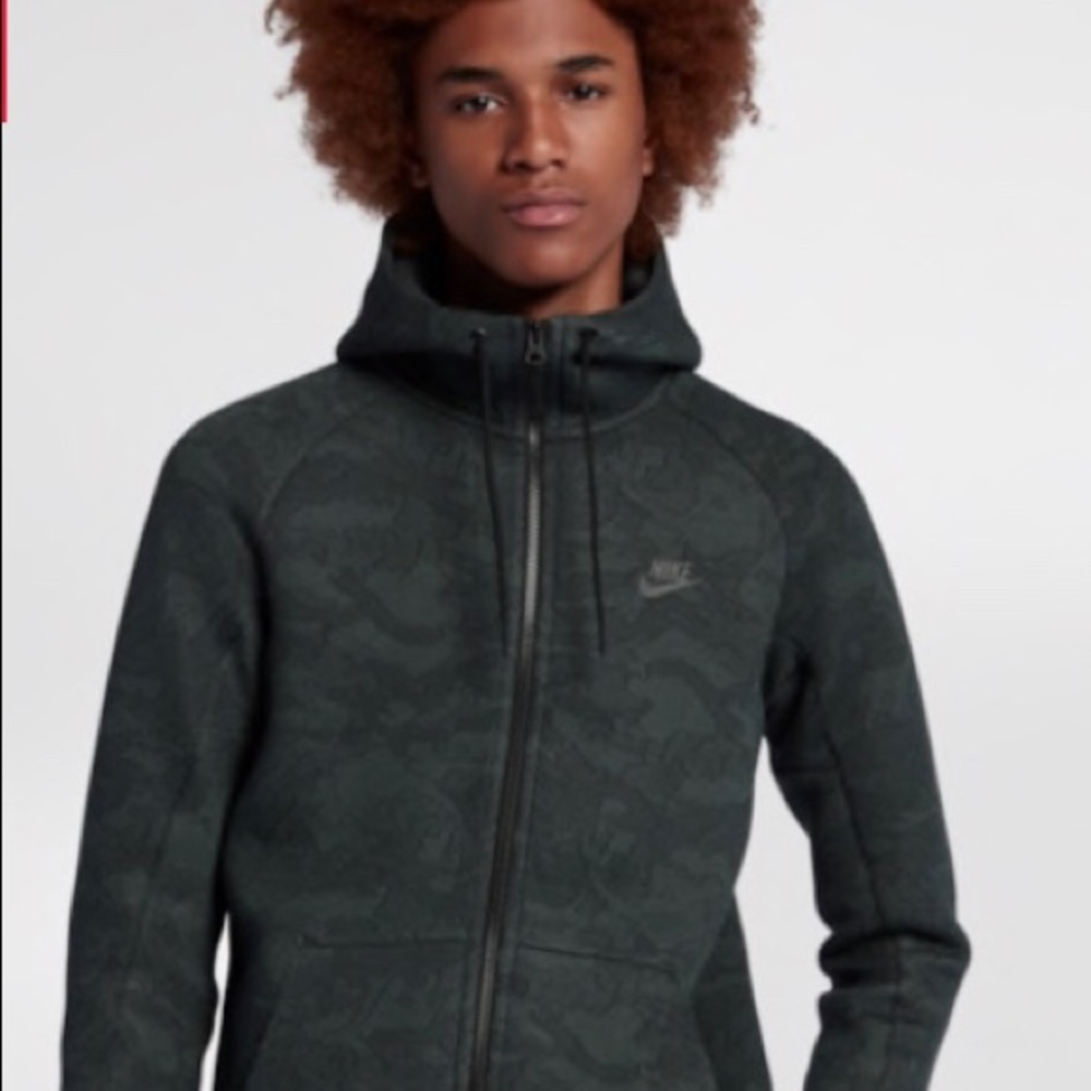 Nike Tech Fleece Full-Zip Jacquard Hoodie